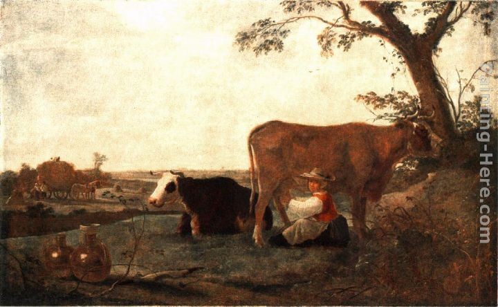 Aelbert Cuyp The Dairy Maid